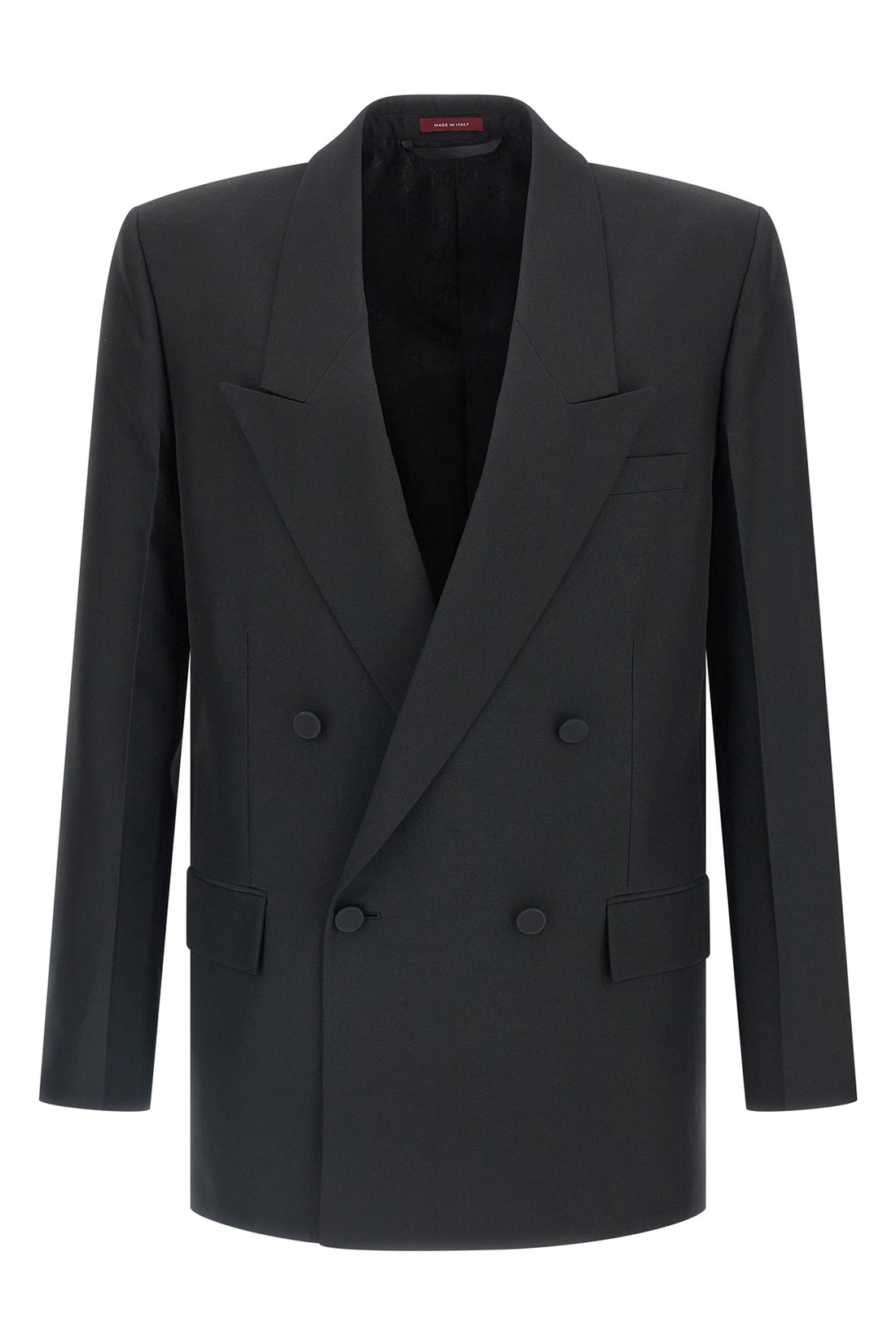 GUCCI 50 double-breasted blazer in technical panama