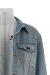 stonewashed cotton denim jacket