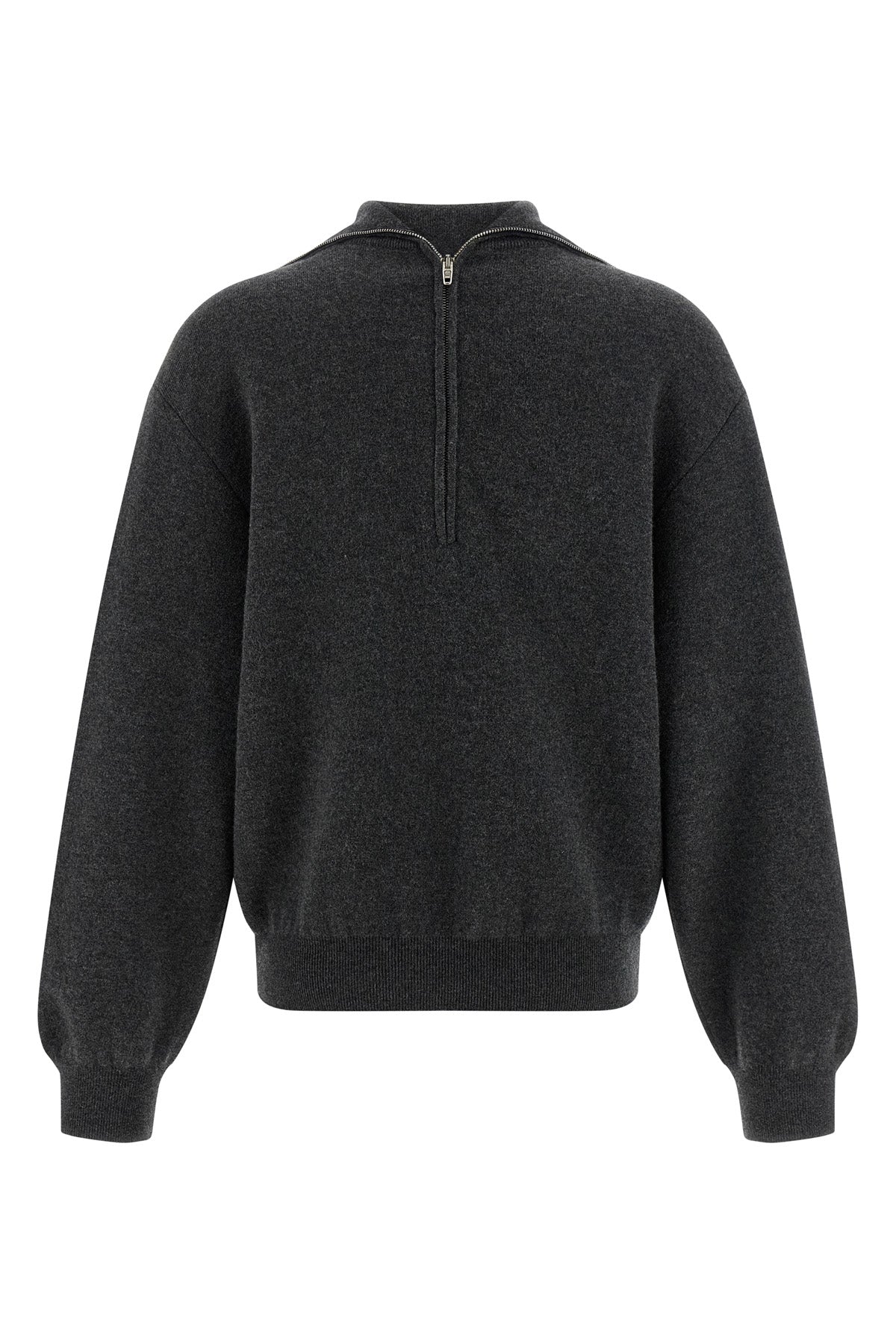 compact wool knit sweater