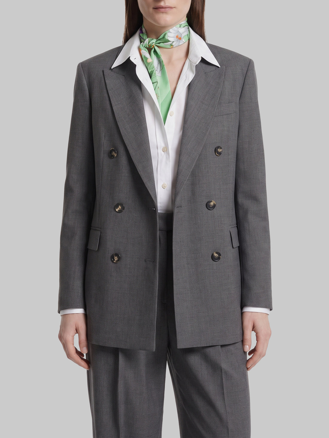 SUTTON NEW YORK 40 anthracite double-breasted jacket