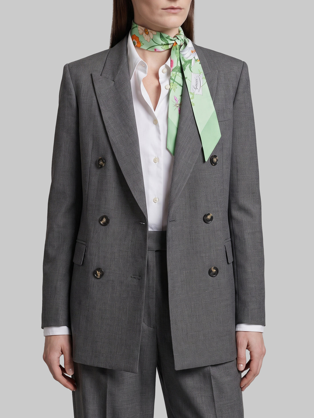 SUTTON NEW YORK 40 anthracite double-breasted jacket