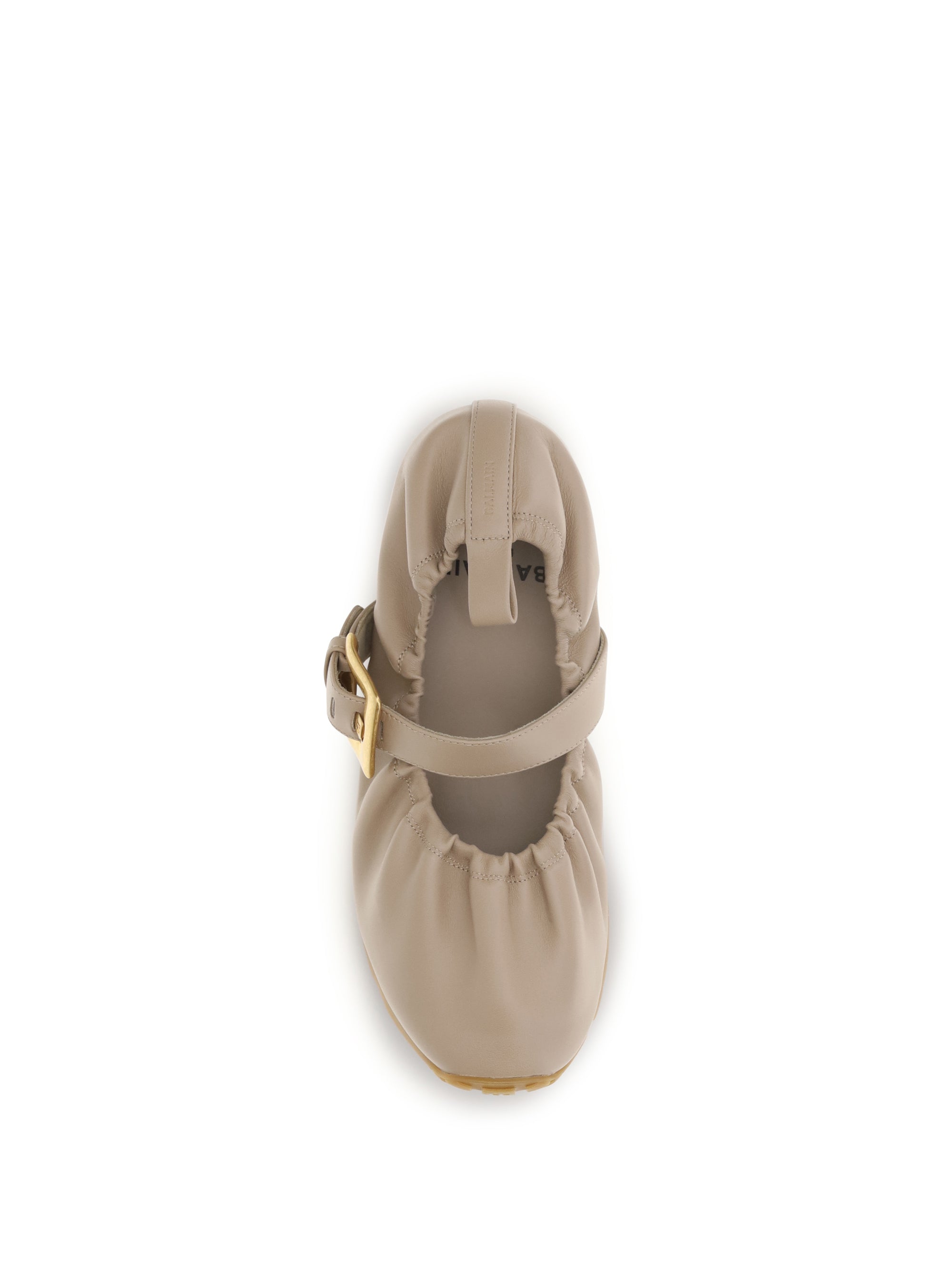 buckle strap ballerinas