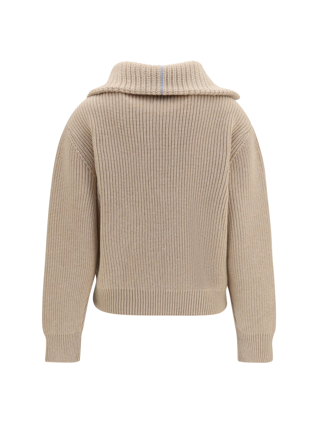 MALO 38 cashmere high-neck zip sweater