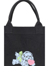GANNI OS xxl puppy tote bag