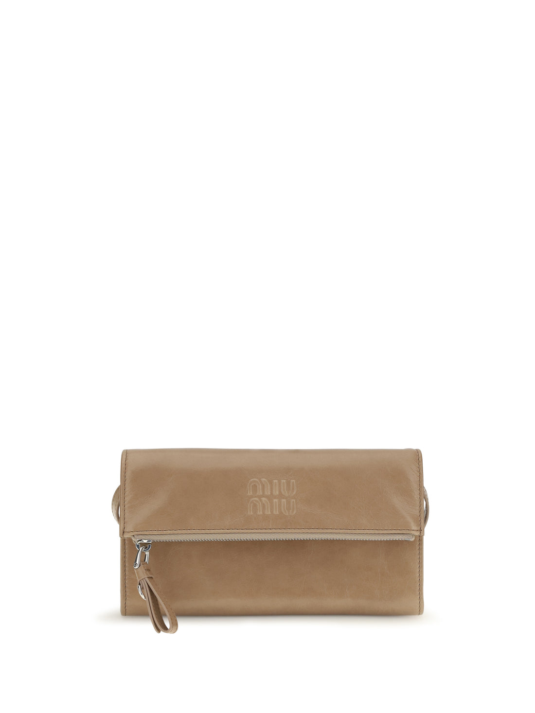MIU MIU OS leather pouch