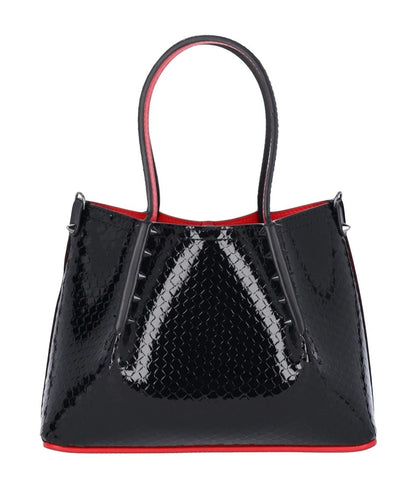 Cabarock Mini Snakeskin Embossed Leather Tote