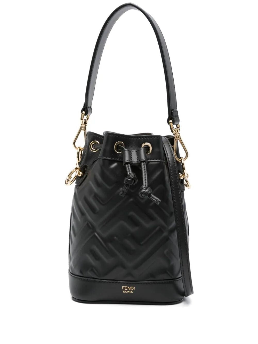 Fendi Ff-motif Mon Tresor Mini Bucket Bag