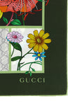 flora print silk twill carté
