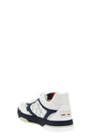 gucci re-web hammered leather sneakers