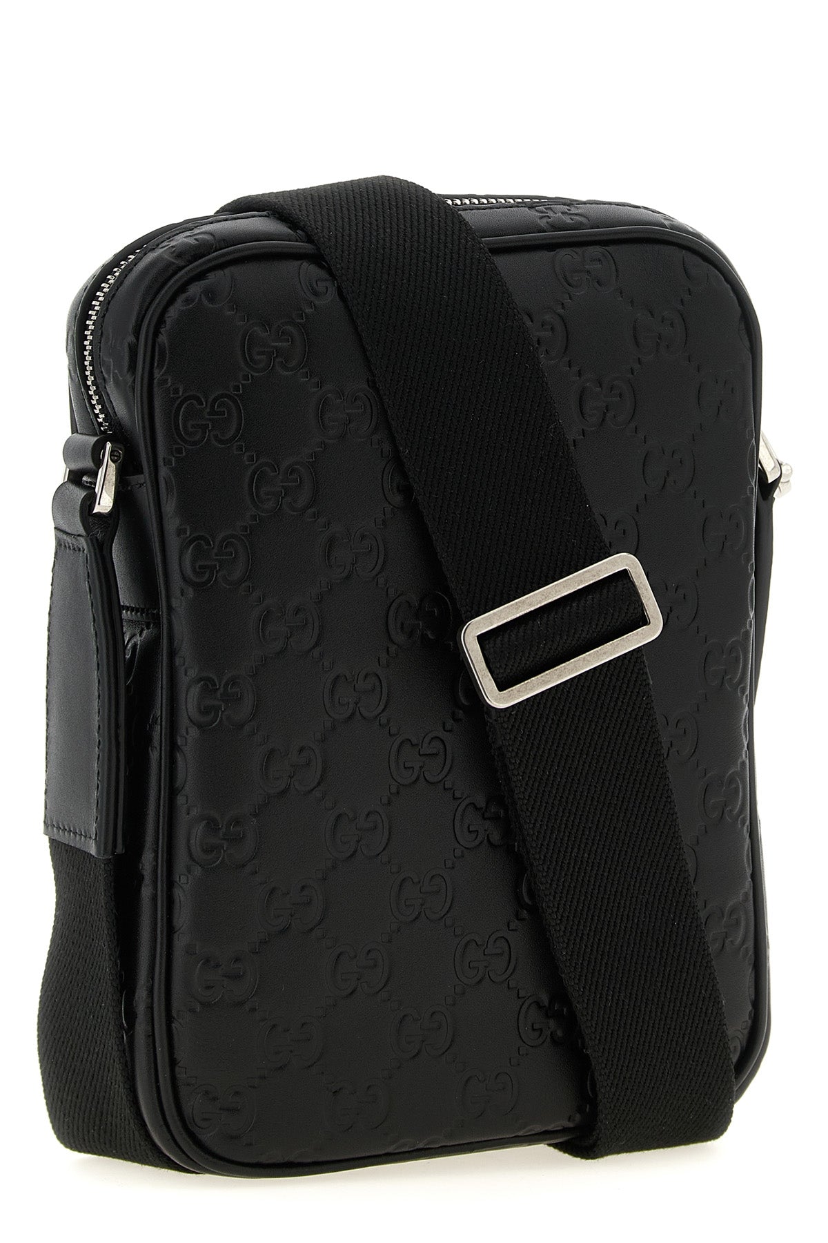guccis gg emblem small shoulder bag