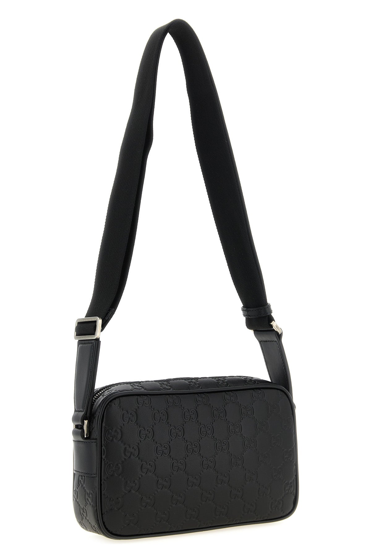 guccis gg emblem small shoulder bag