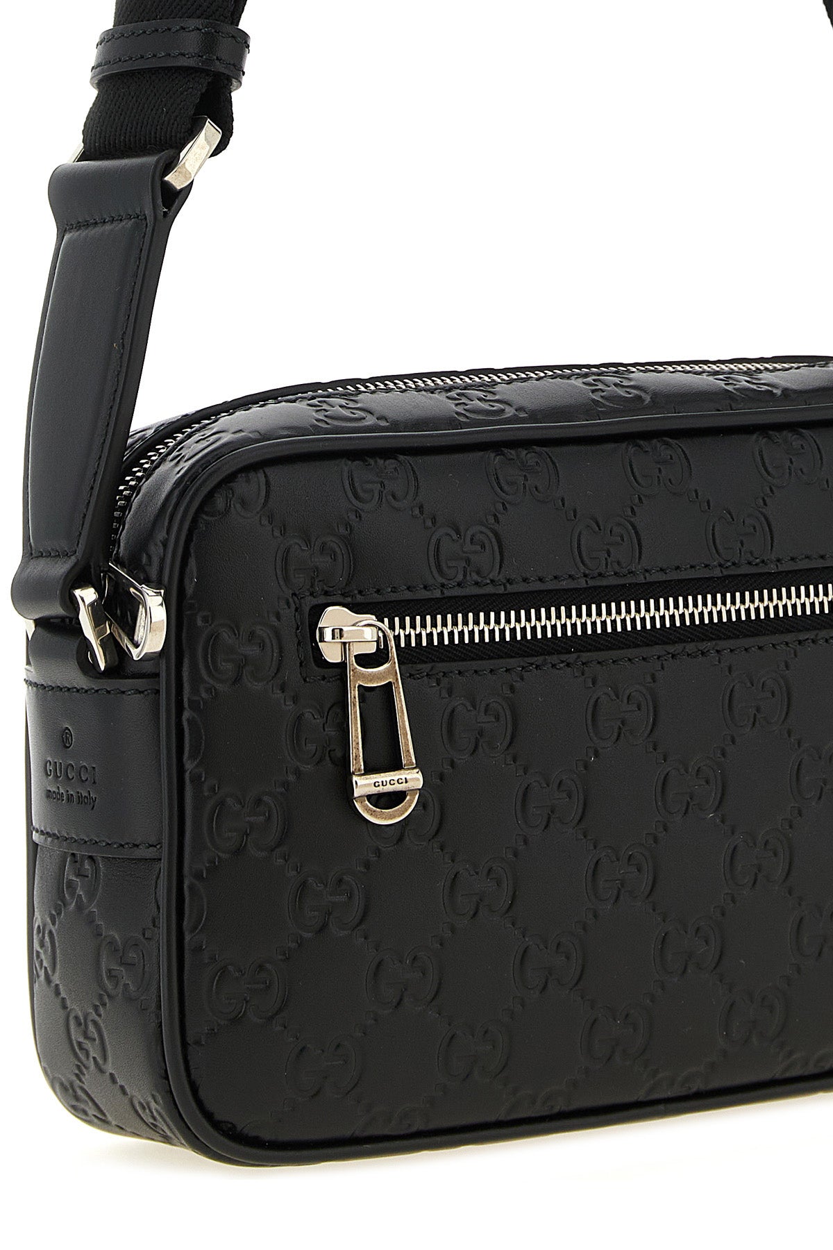 guccis gg emblem small shoulder bag