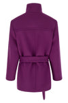 double-sided wool short coat