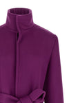 double-sided wool short coat
