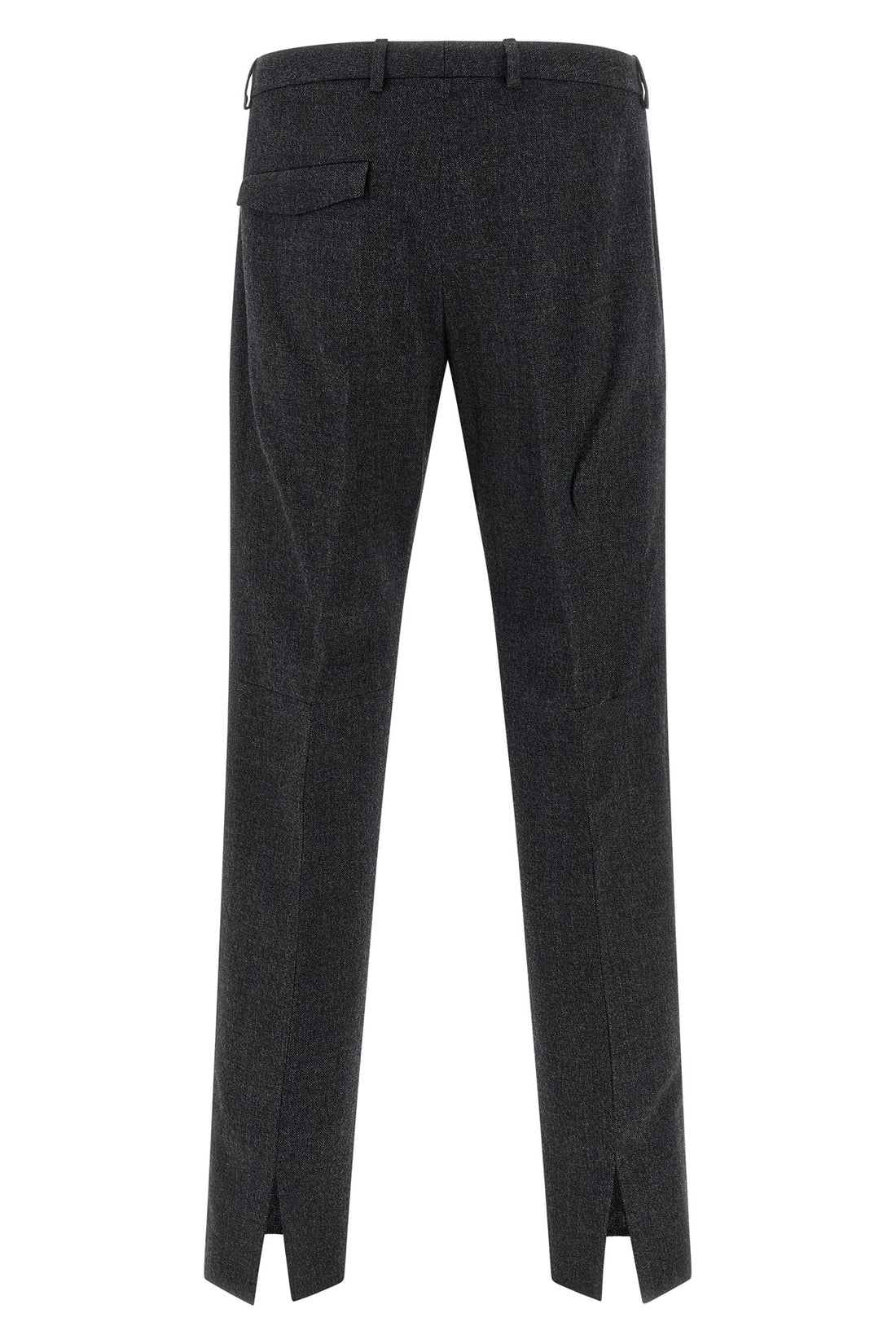 GUCCI 50 trousers in wool mouliné fabric