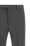 heavy wool satin trousers