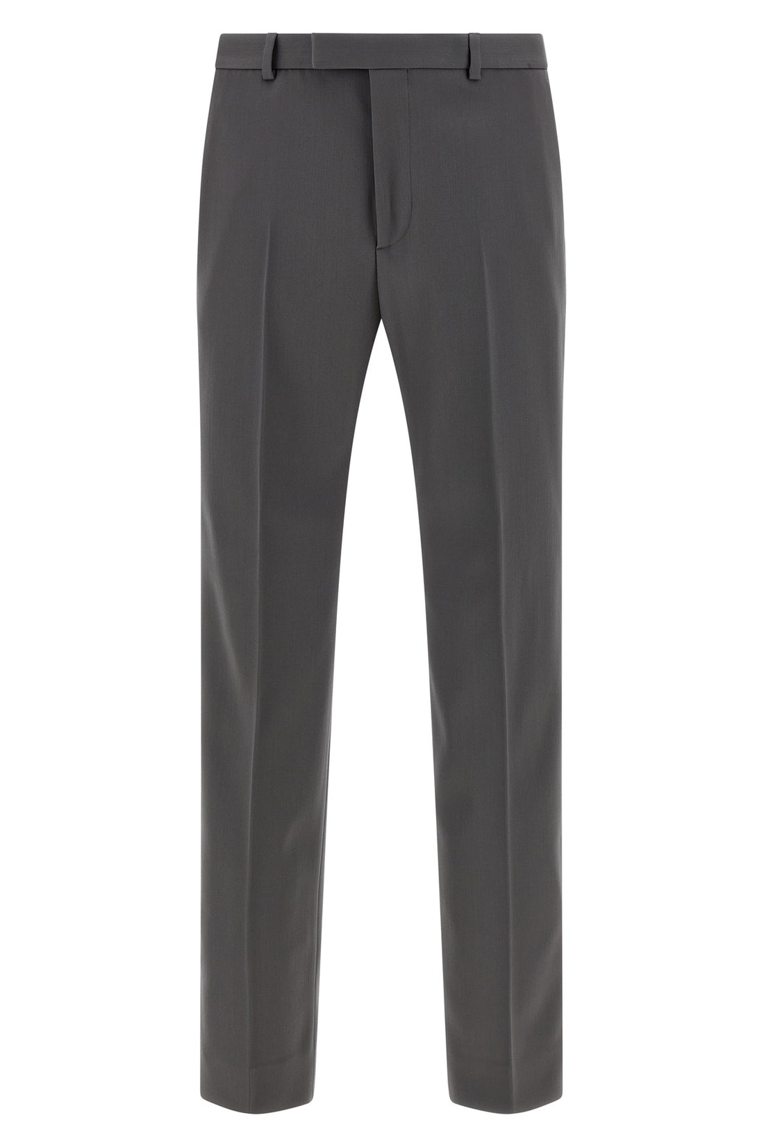 GUCCI 50 heavy wool satin trousers