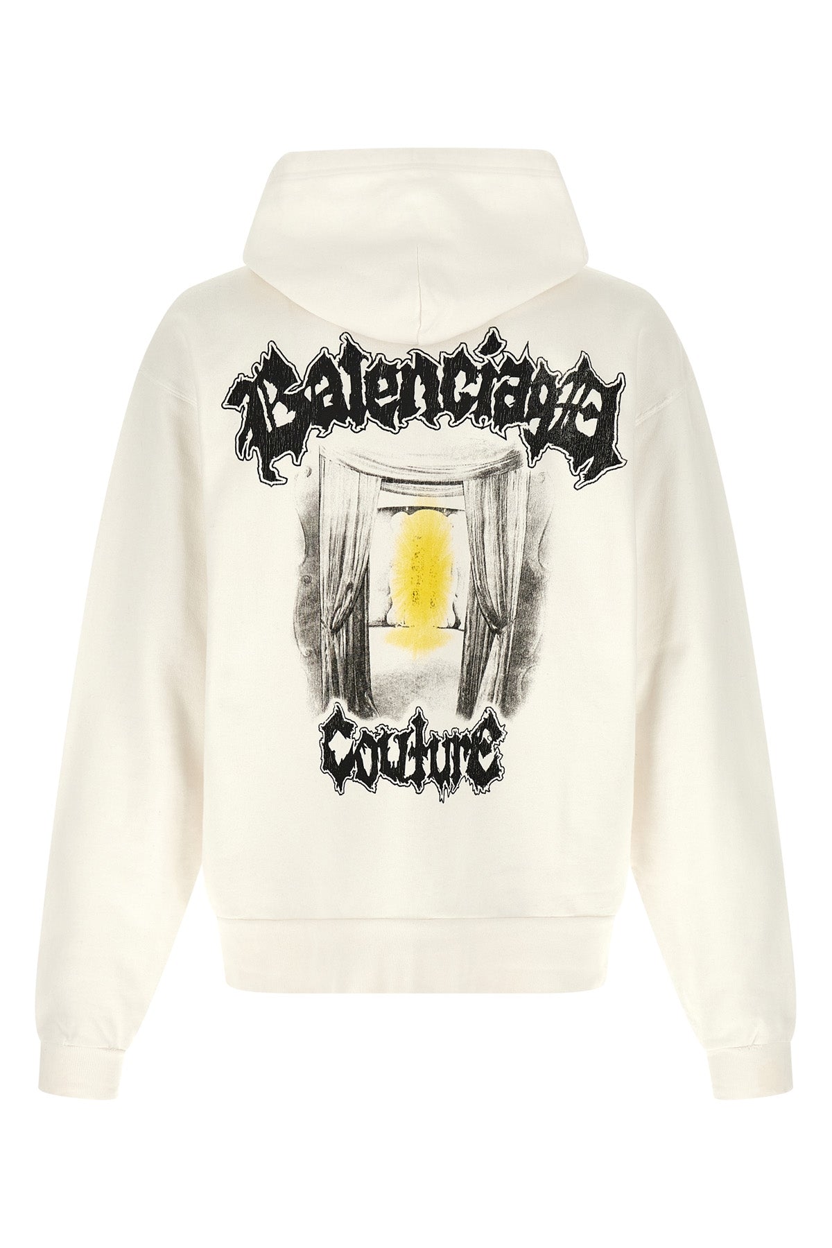 dry used-effect jersey hoodie