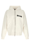 dry used-effect jersey hoodie
