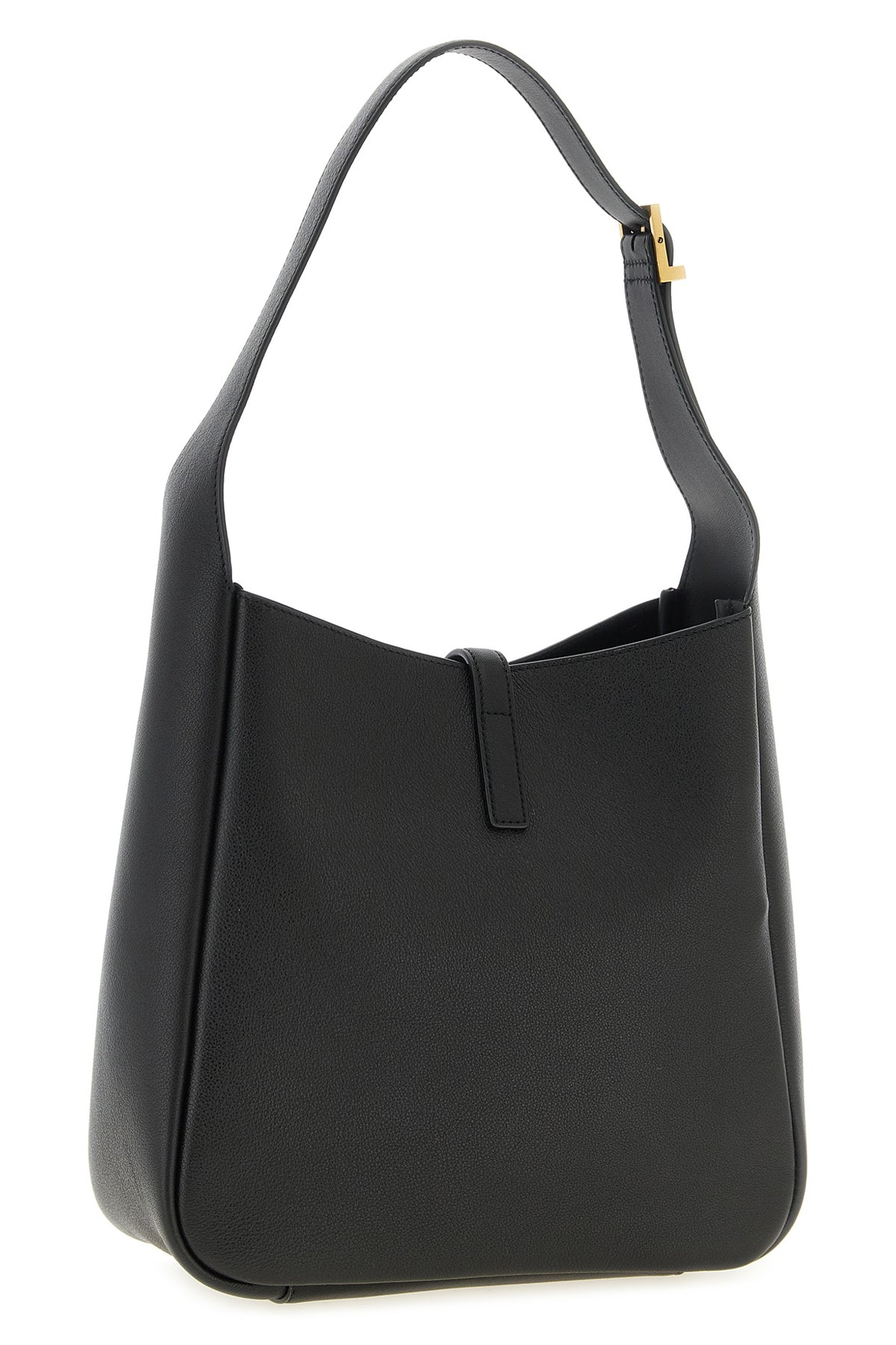 micro le 5 à 7 shoulder bag in hammered leather