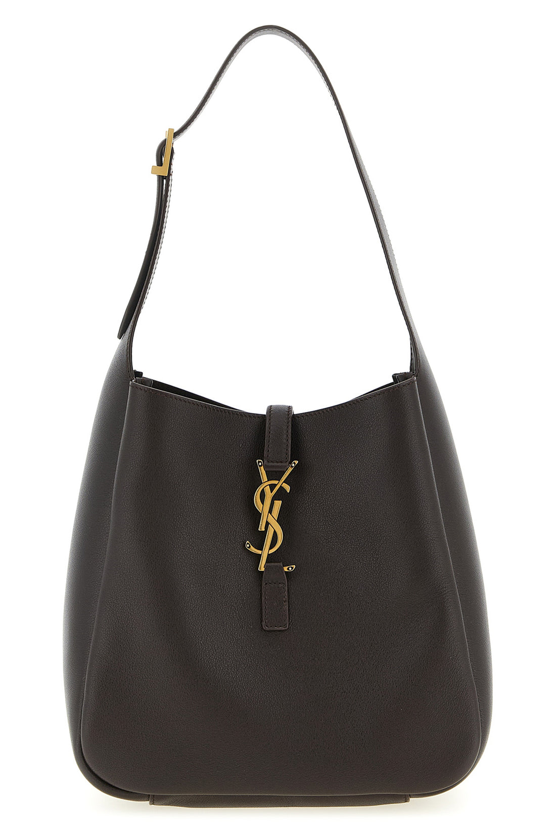 SAINT LAURENT OS micro le 5 à 7 shoulder bag in hammered leather