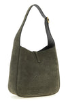 micro le 5 à 7 shoulder bag in hammered nubuck leather