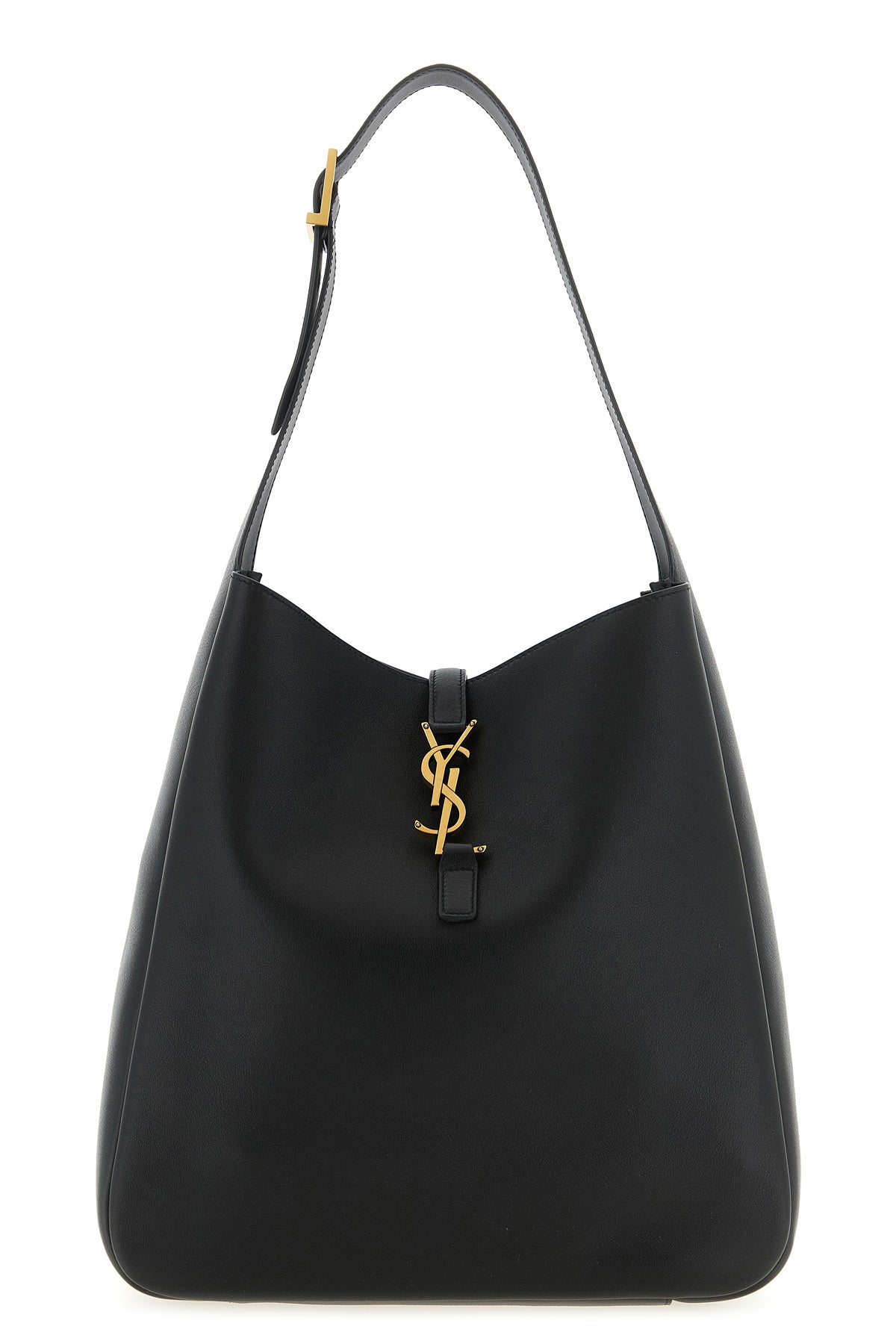 le 5 à 7 large leather shoulder bag