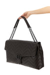 gg marmont large shoulder bag in quilted matelassé leather