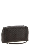 gg marmont large shoulder bag in quilted matelassé leather