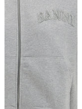 GANNI L two-way zip hoodie 