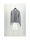 hooded cardigan