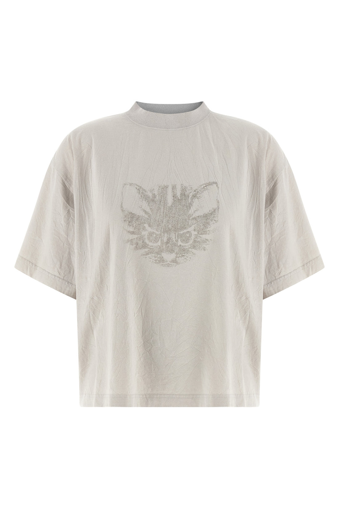 BALENCIAGA M crinkled dry jersey cotton t-shirt