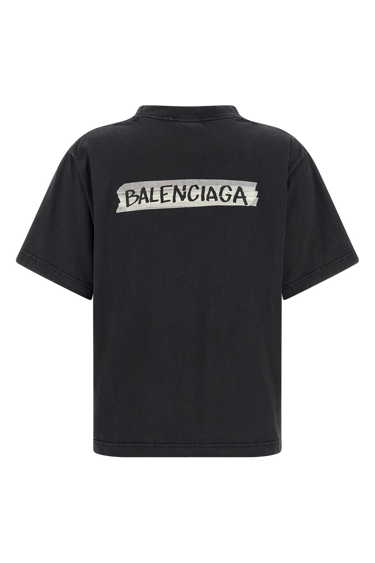 washed and washed dry jersey t-shirt