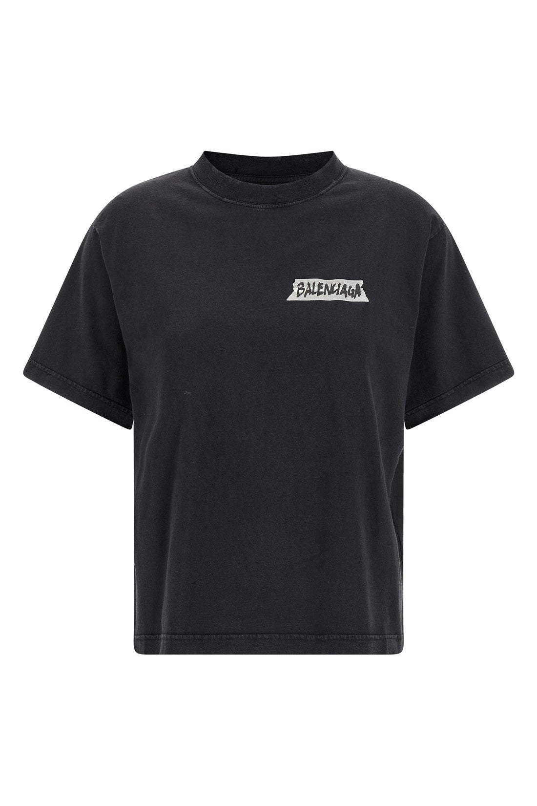 BALENCIAGA M washed and washed dry jersey t-shirt