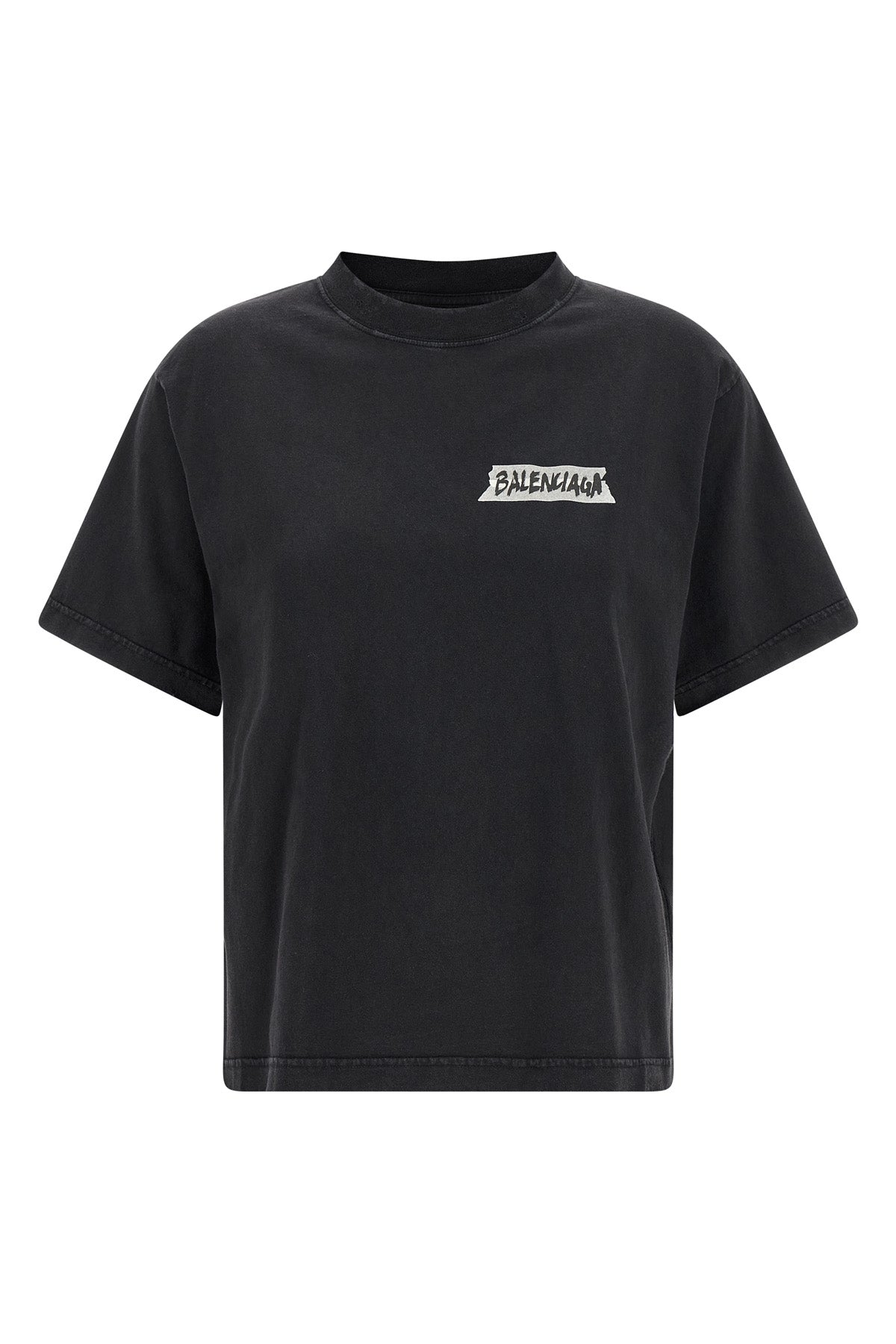washed and washed dry jersey t-shirt