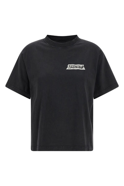 washed and washed dry jersey t-shirt