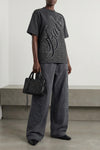 washed-effect dry jersey t-shirt