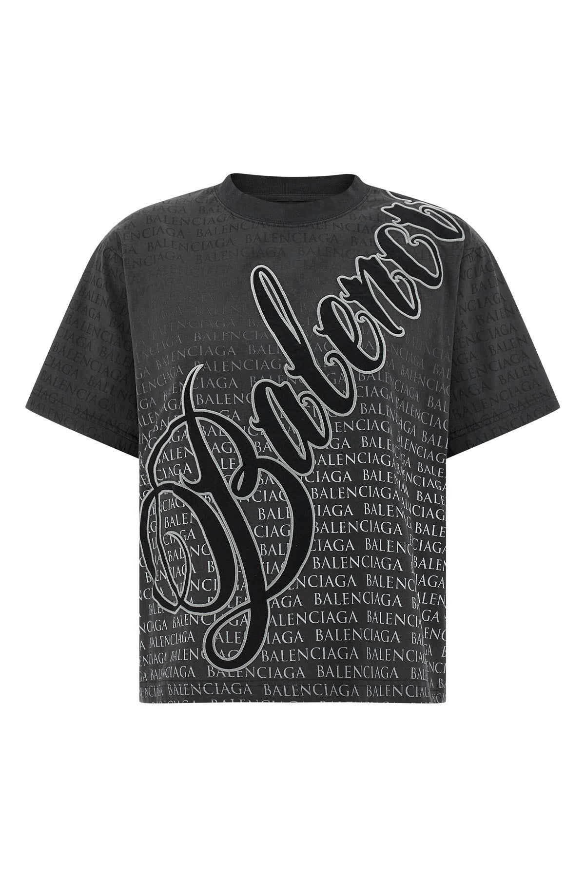 washed-effect dry jersey t-shirt