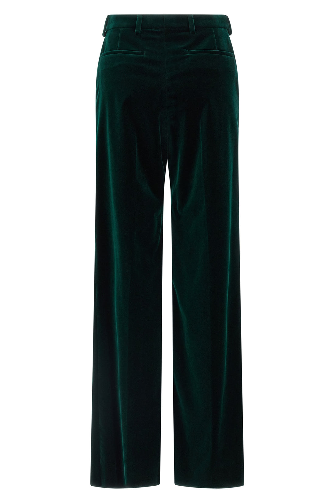 GUCCI 38 smooth velvet trousers