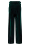 smooth velvet trousers