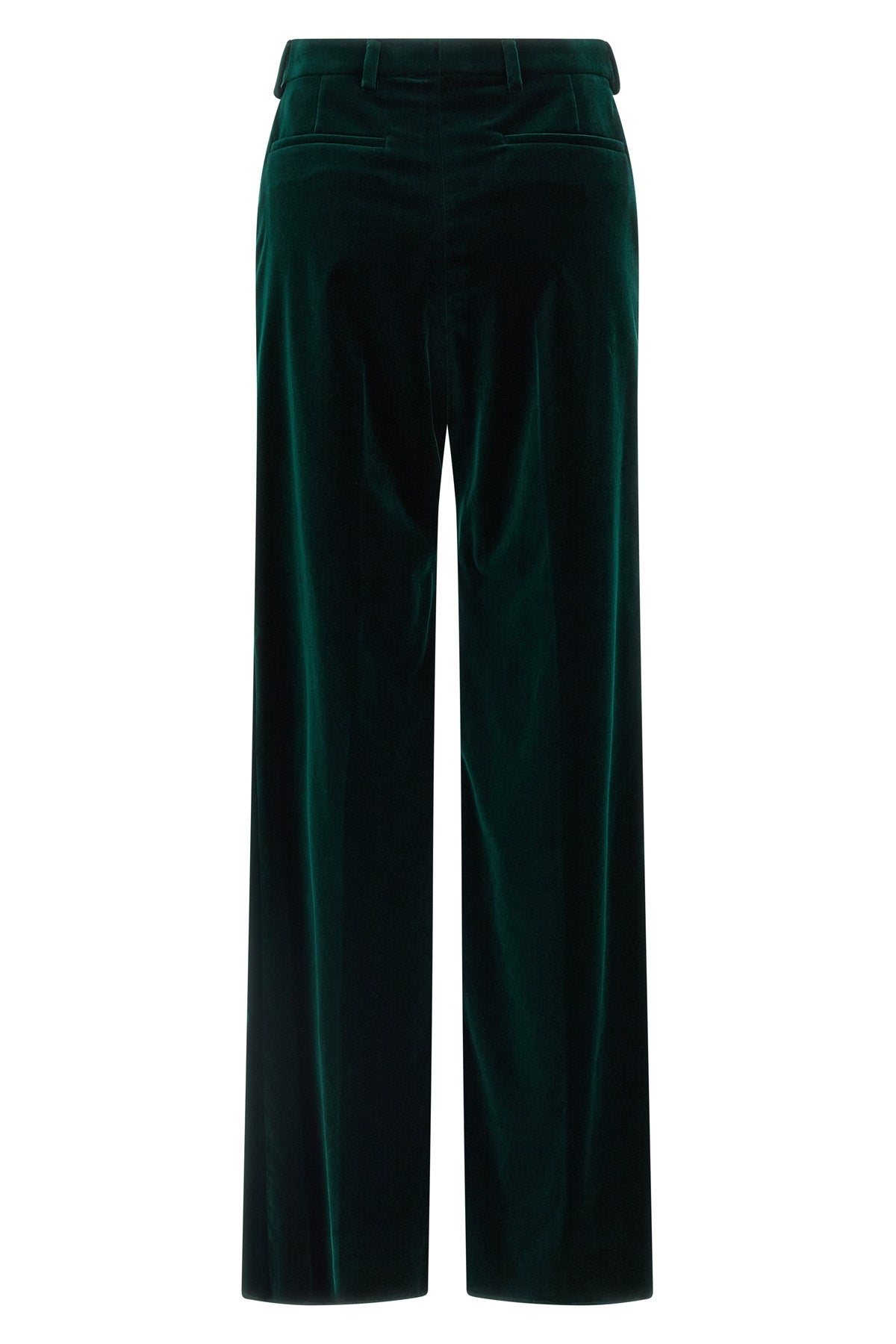 smooth velvet trousers