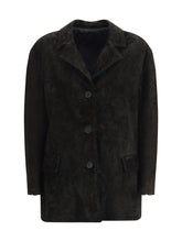 SALVATORE SANTORO 44 suede leather jacket