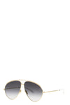 aviator metal sunglasses