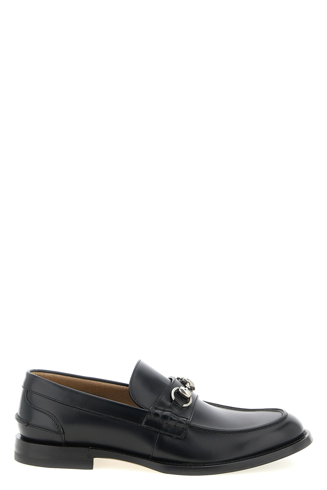 GUCCI 8.5 leather loafers