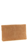 envelope maxi embossed leather clutch bag