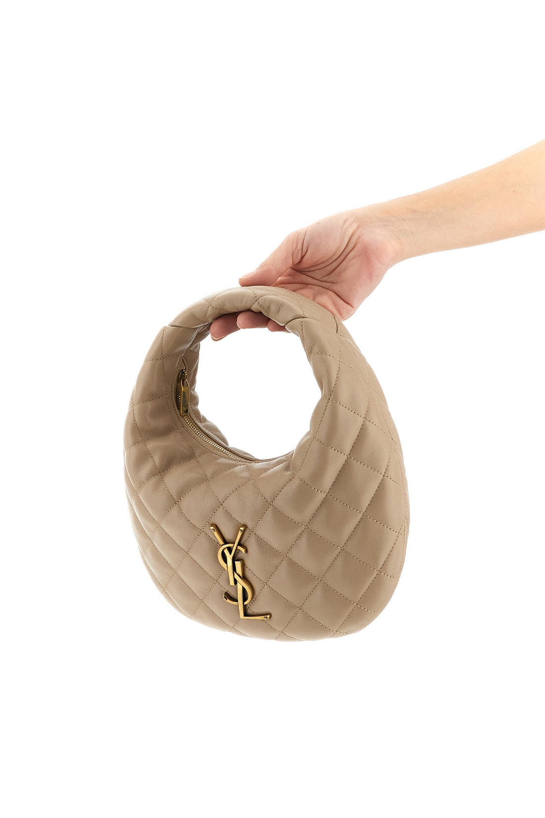 SAINT LAURENT OS baby icarino lamb nappa handbag