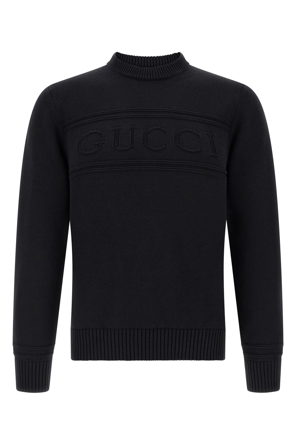 gucci cotton and wool knit sweater
