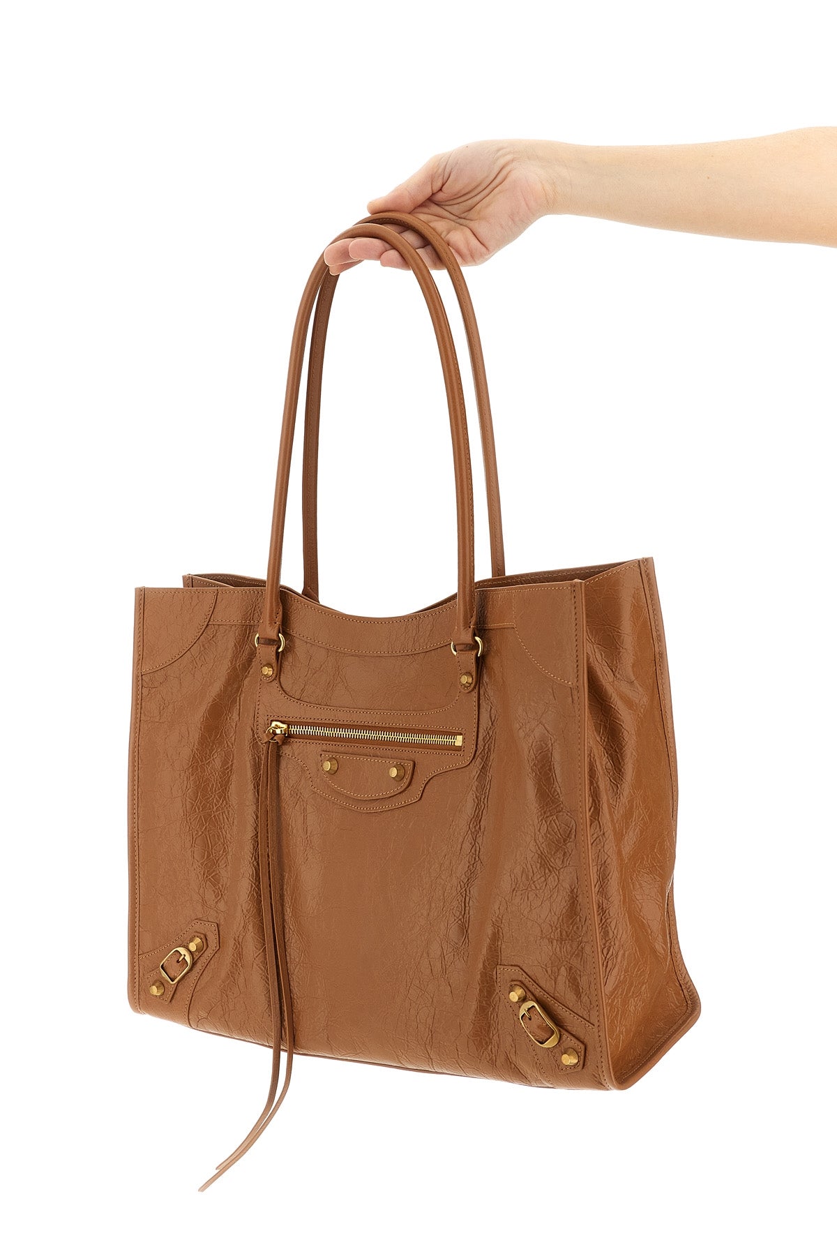arena tote le city m shoulder bag in lambskin