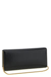 kate grain de poudre leather clutch