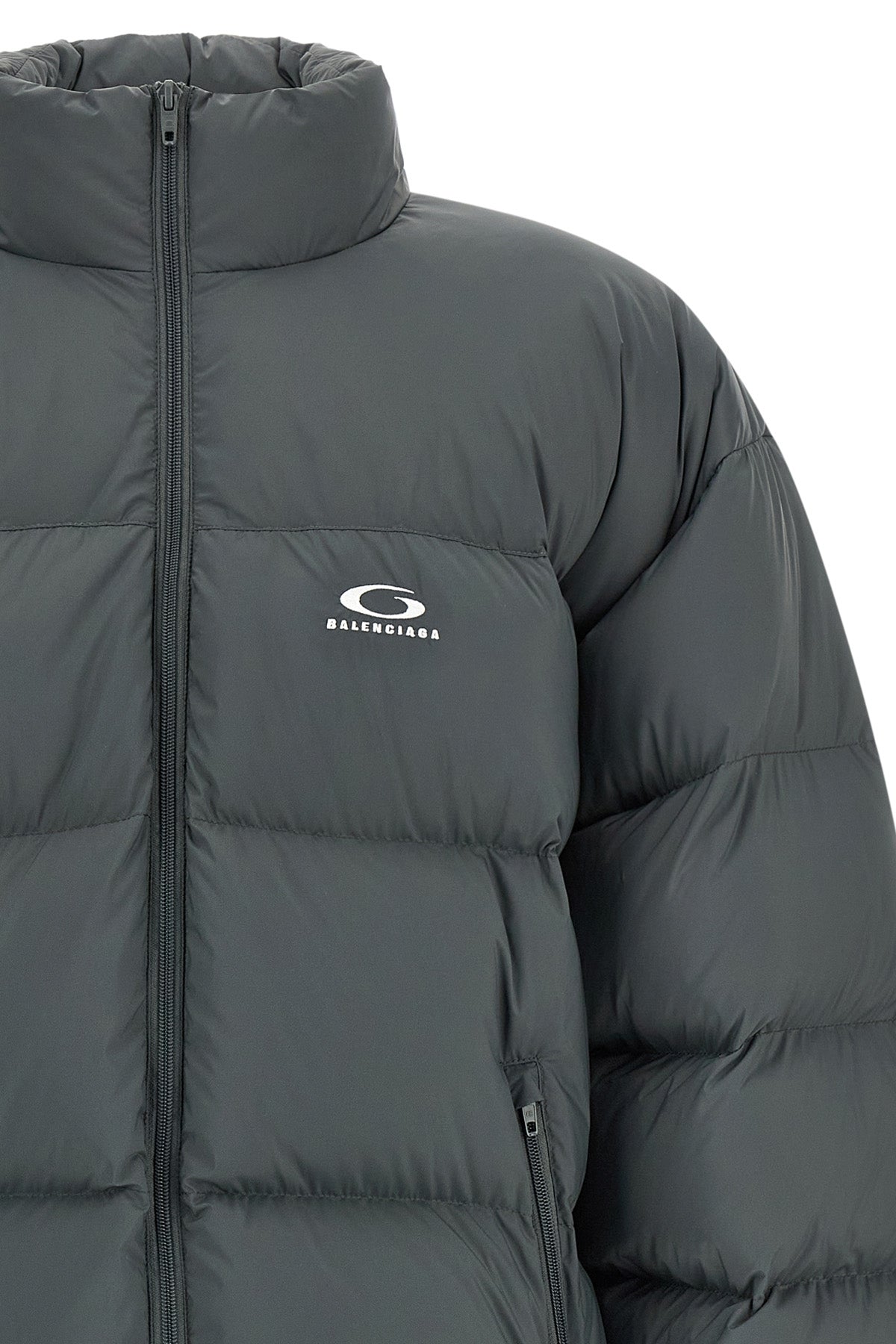standard down jacket in light quilted matte nylon